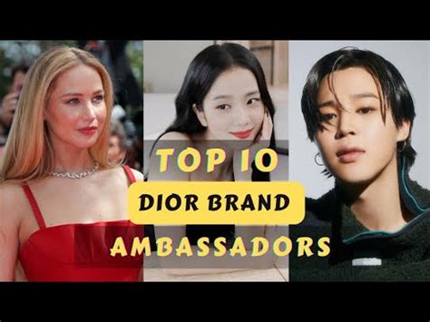 dior ambassador|dior brand ambassador list.